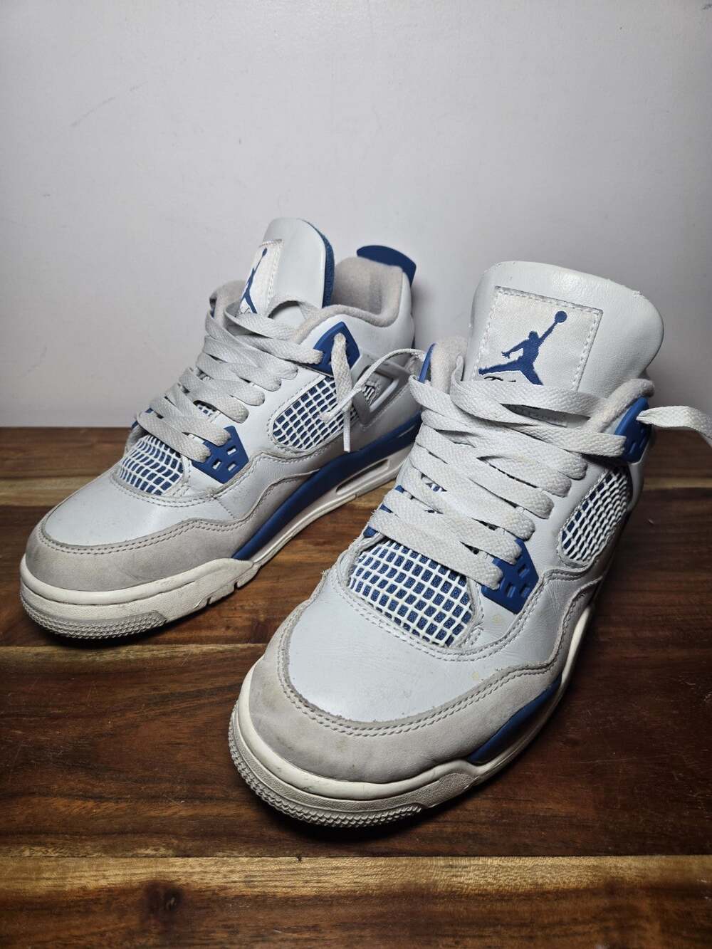 GS Size 5Y - Nike Air Jordan 4 Retro 2024 Military Blue (HF4281-141)